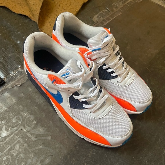 Nike air max 90 Blue Orange - Picture 2 of 6